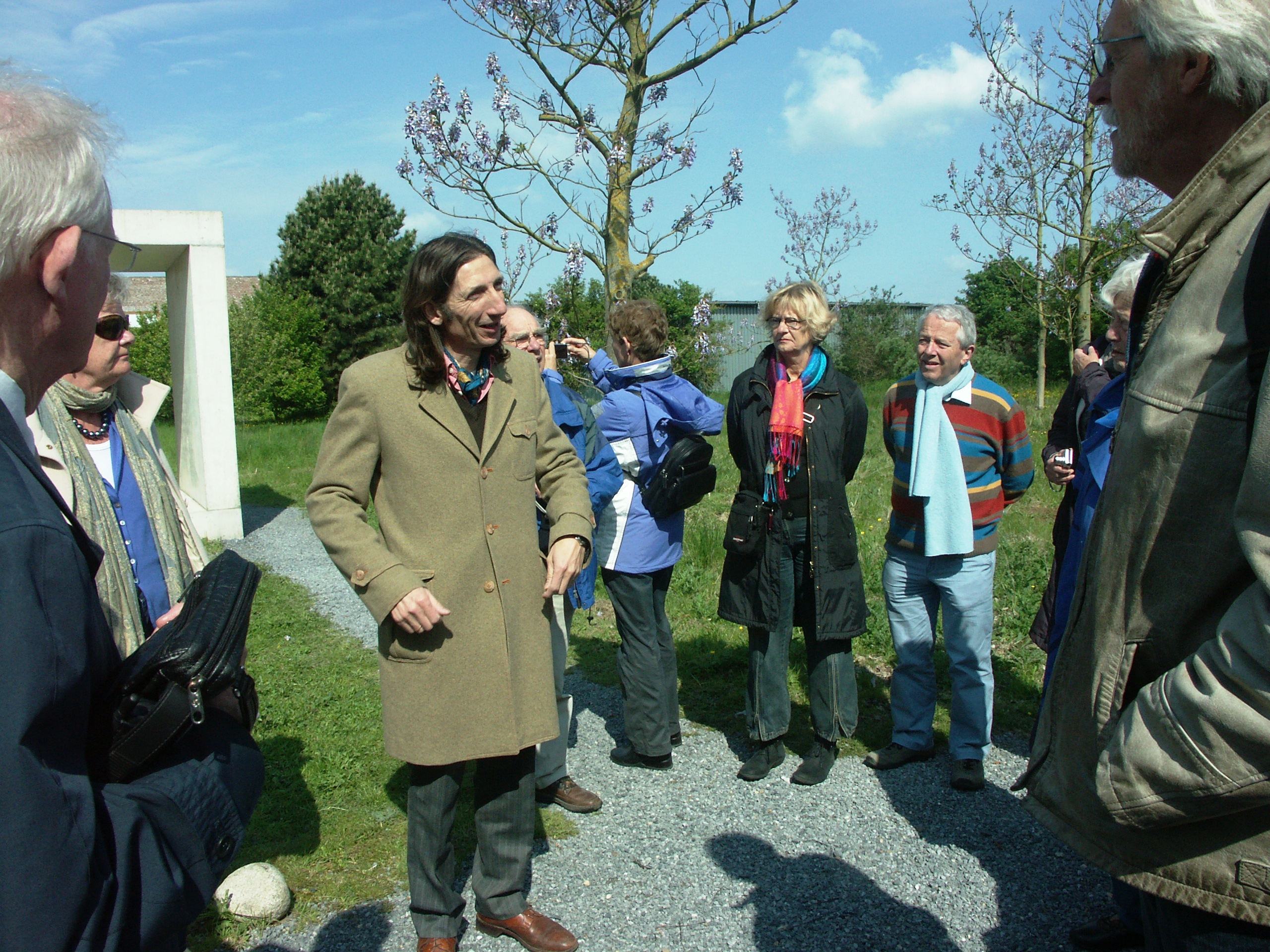 Rondleiding in de Langen Foundation door Martin Mele, 16 mei 2010